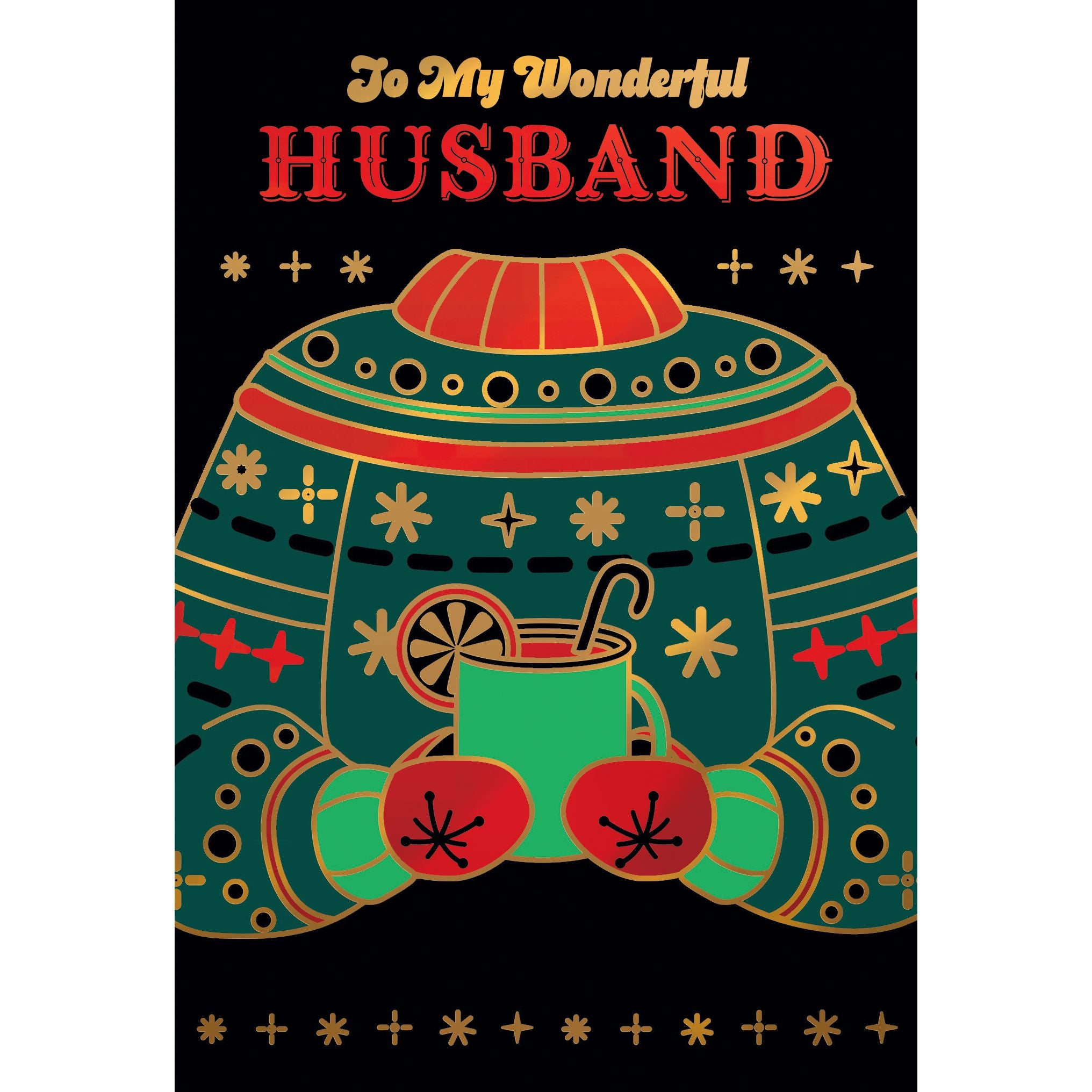 Christmas Sweater Christmas Card Husband